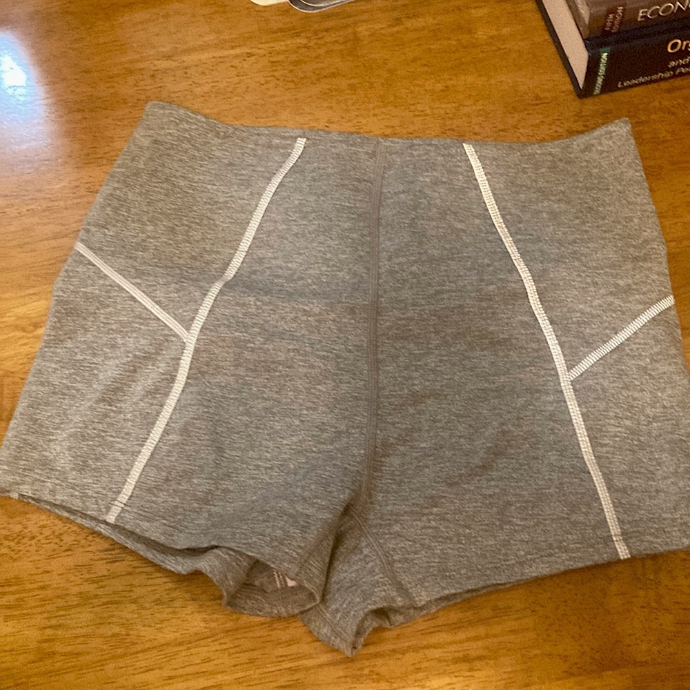 Free People Movement grey active shorts , Size Small